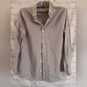 Vineyard Vines Plaid Kids Shirt
